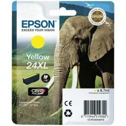 Epson 24XL - 8.7 ml - XL - giallo - originale - blister con allarme a radiofreq…