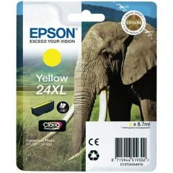 Epson 24XL - 8.7 ml - XL - giallo - originale - blister con allarme a radiofreq…