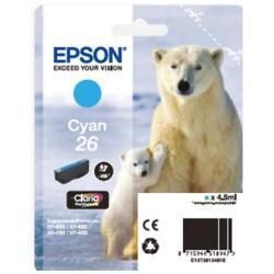 Epson 26 - 4.5 ml - ciano - originale - blister - cartuccia d'inchiostro - per …