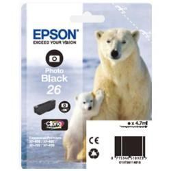 Epson 26 - 4.7 ml - nero per foto - originale - blister con radiofrequenza / al…