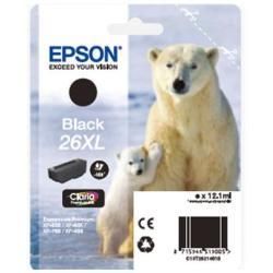 Epson 26XL - 12.2 ml - XL - nero - originale - blister con radiofrequenza / all…