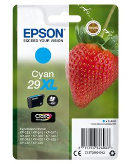 Epson 29XL - 6.4 ml - XL - ciano - originale - blister - cartuccia d'inchiostro…