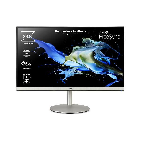 Acer CB242Y - Monitor a LED - 23.8" - 1920 x 1080 Full HD (1080p) @ 75 Hz - IPS…