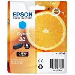 Epson 33 - 4.5 ml - ciano - originale - blister con radiofrequenza / allarme ac…