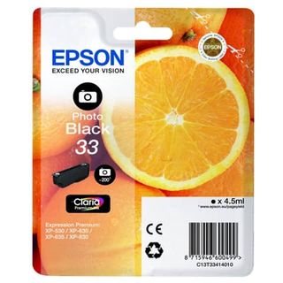 Epson 33 - 4.5 ml - nero per foto - originale - blister - cartuccia d'inchiostr…