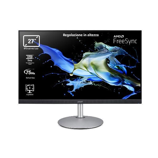 Acer CB272 smiprx - Monitor a LED - 27" - 1920 x 1080 Full HD (1080p) @ 75 Hz -…