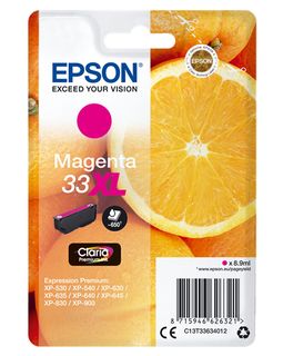 Epson 33XL - 8.9 ml - XL - magenta - originale - blister - cartuccia d'inchiost…