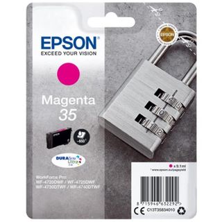 Epson 35 - 9.1 ml - magenta - originale - blister - cartuccia d'inchiostro - pe…