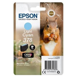 Epson 378 - 4.8 ml - cyan chiaro - originale - blister - cartuccia d'inchiostro…