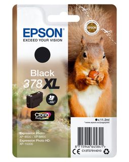 Epson 378XL - 11.2 ml - XL - nero - originale - blister - cartuccia d'inchiostr…