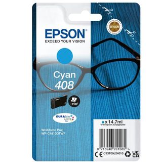 Epson 408 - 14.7 ml - alta capienza - ciano - originale - blister - cartuccia d…