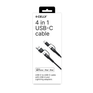 =>>A+C TO C+LIGHT CABLE 2M BK