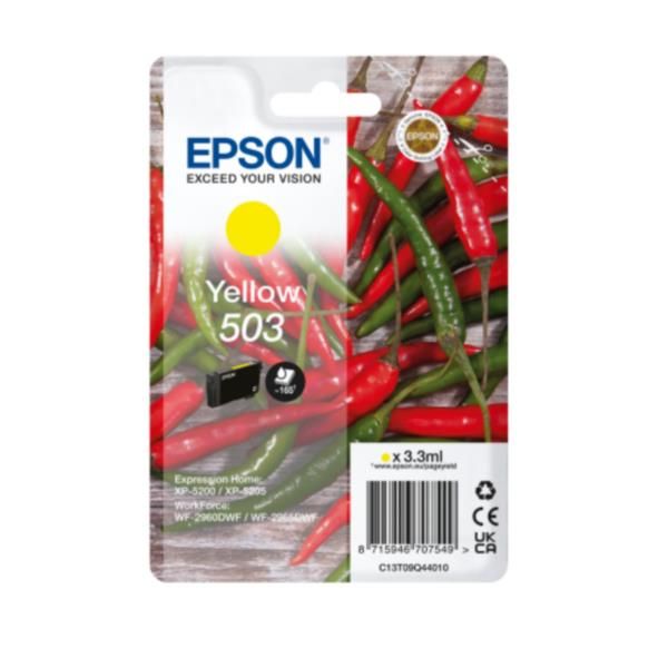 Epson 503 - 3.3 ml - giallo - originale - blister con radiofrequenza / allarme …