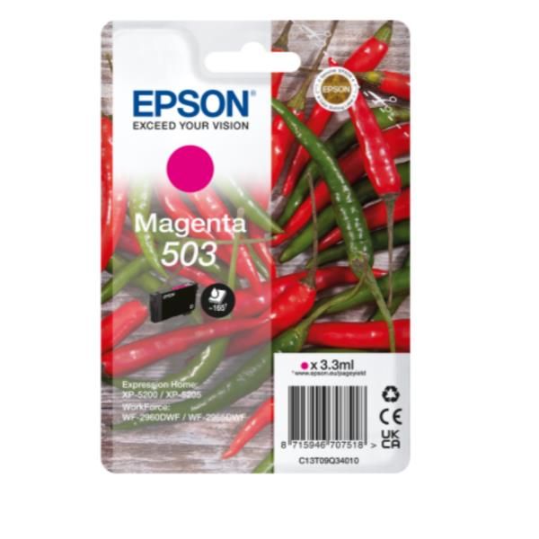 Epson 503 - 3.3 ml - magenta - originale - blister con radiofrequenza / allarme…