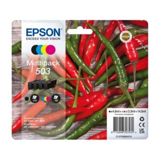 Epson 503 Multipack - Confezione da 4 - nero, giallo, ciano, magenta - original…