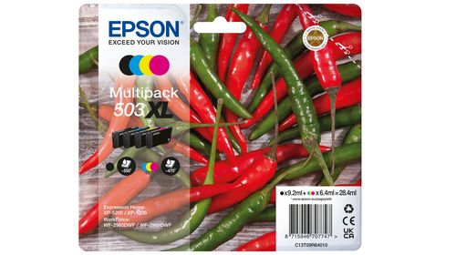 Epson 503XL Multipack - Confezione da 4 - XL - nero, giallo, ciano, magenta - o…