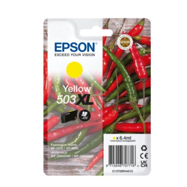 Epson 503XL Singlepack - 6.4 ml - XL - giallo - originale - blister con radiofr…