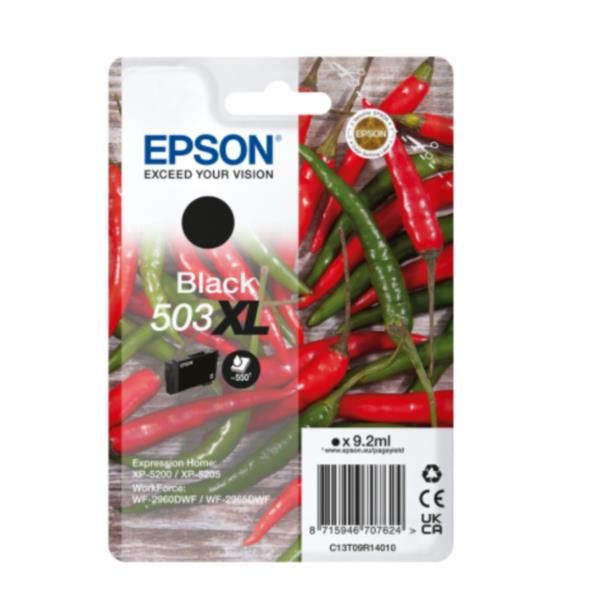 Epson 503XL Singlepack - 9.2 ml - XL - nero - originale - blister - cartuccia d…