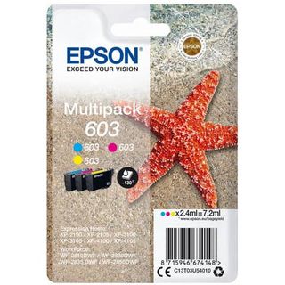 Epson 603 Multipack - Confezione da 3 - giallo, ciano, magenta - originale - bl…