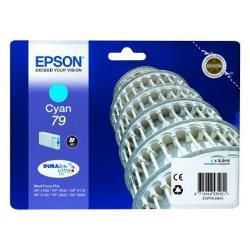 Epson 79 - 6.5 ml - ciano - originale - cartuccia d'inchiostro - per WorkForce …