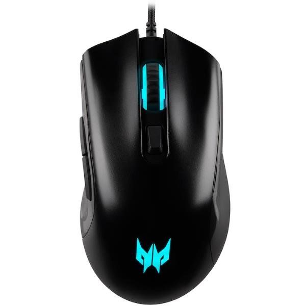 Acer Predator Cestus 333, Mano destra, USB tipo A, 16000 DPI, 1 ms, Nero