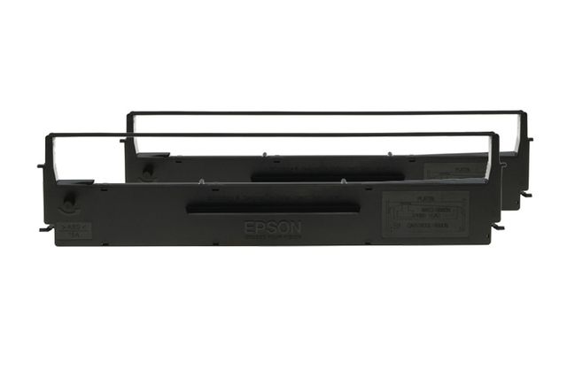 Epson Dualpack - Nero - nastro di stampa - per LQ 300, 300+, 300+II, 350