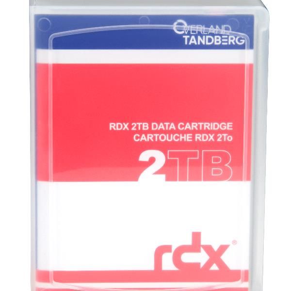 PARTI DI RICAMBIO TANDBERG RDX 2TB CARTRIDGE