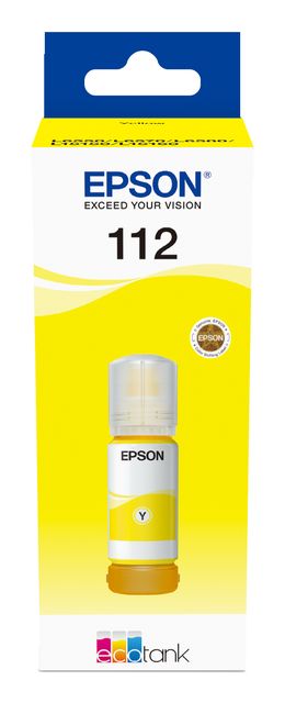 Epson EcoTank 112 - 70 ml - giallo - originale - ricarica inchiostro - per EcoT…