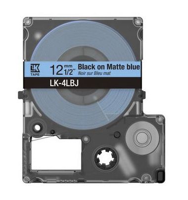 Epson LabelWorks LK-6GBJ - Black on matte green - Rotolo (2,4 cm x 8 m) 1 casse…