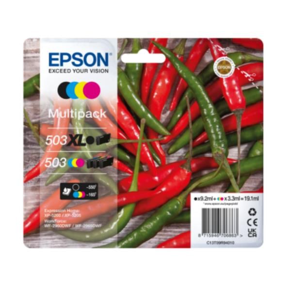 Epson Multipack 503XL Peperoncino BK/C/M/Y_BK/STD