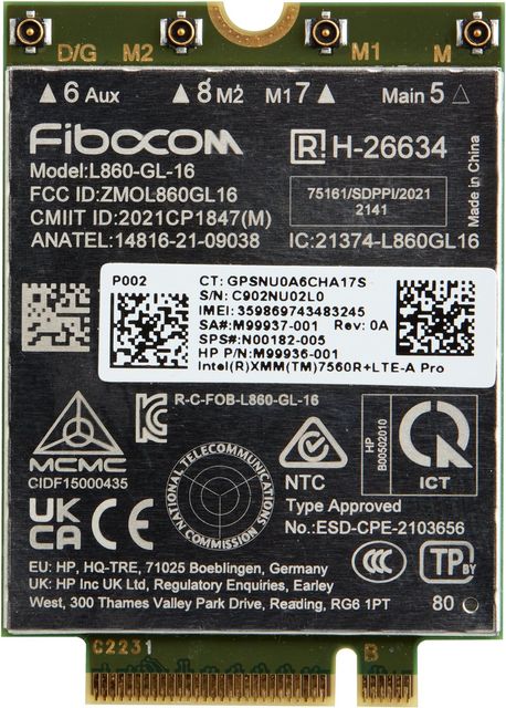 PARTI DI RICAMBIO XMM 7560 R+ LTE-ADVANCED PRO