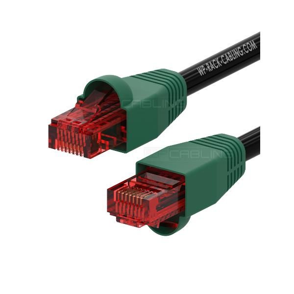 PATCH CORD U/UTP CAT.6 4X2X24AWG CONDUTTORE A TREFOLO GUAINA LDPE PER ESTERNO C…