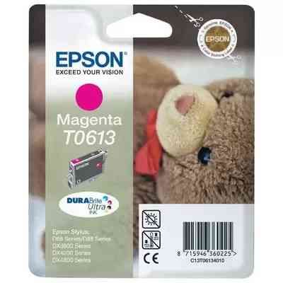 Epson T0613 - 8 ml - magenta - originale - blister - cartuccia d'inchiostro - p…