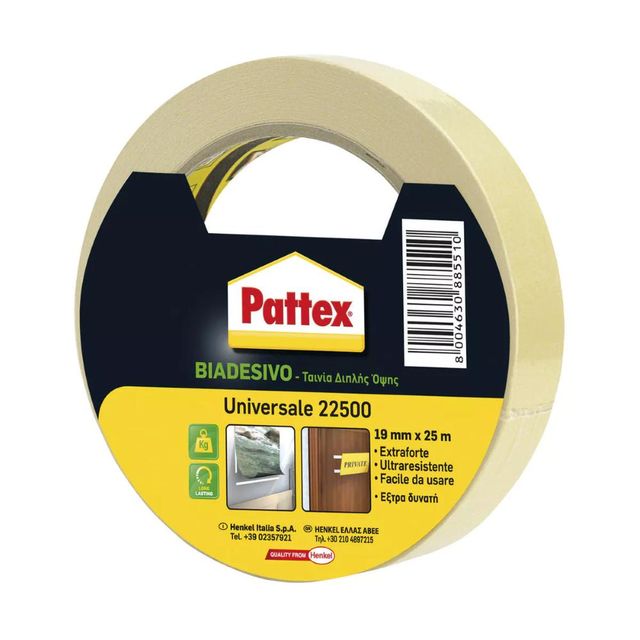 PATTEX 22500 BIADESIVO 19MMX25M