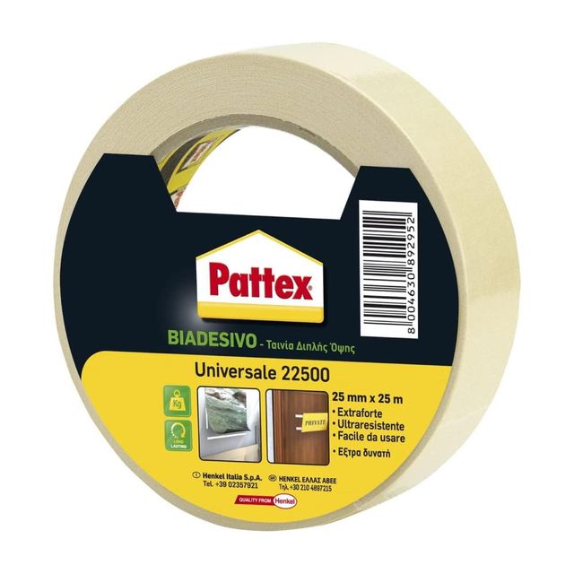 PATTEX BIADESIVO 25MMX25M BL1