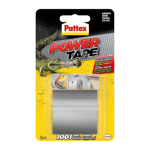 PATTEX POWERTAPE GRIGIO 5M