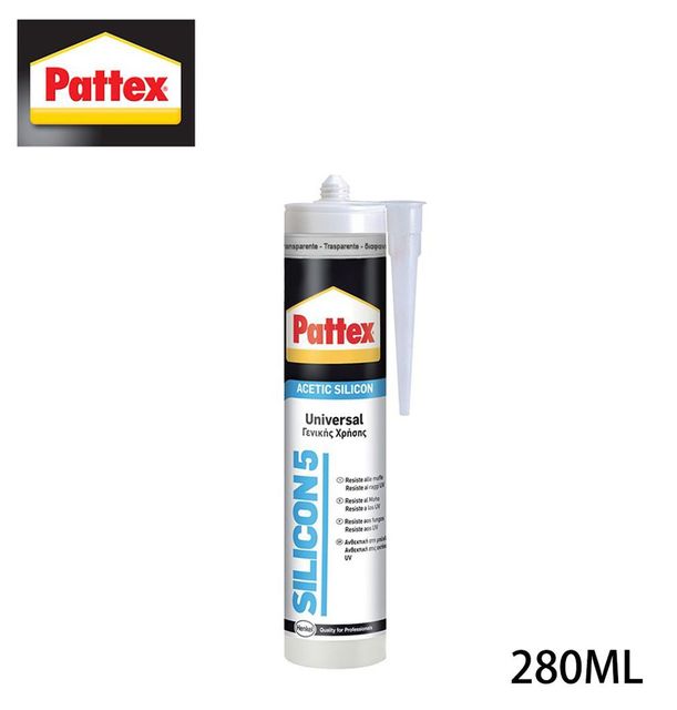 PATTEX SILICONE TRASPARENTE SILICONE 280ML
