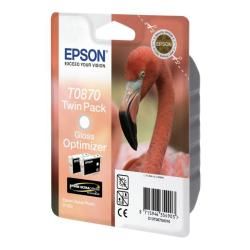 Epson T0870 - Confezione da 2 - 11.4 ml - brillante - originale - blister - car…