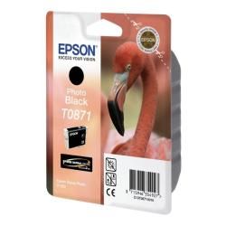 Epson T0871 - 11.4 ml - nero per foto - originale - blister - cartuccia d'inchi…