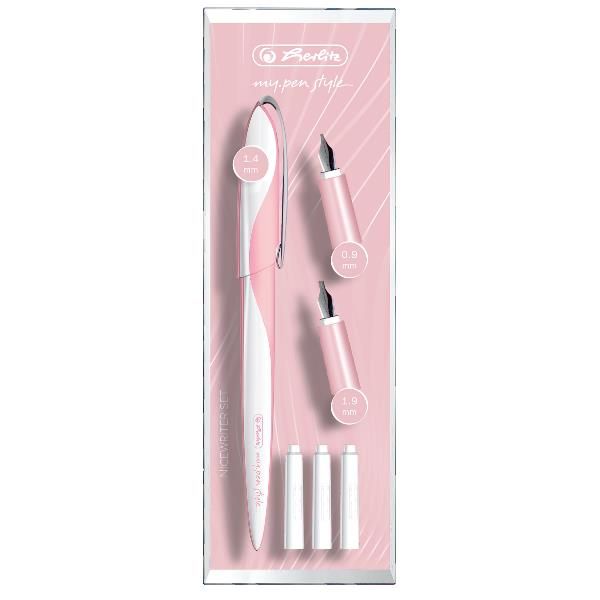 PELIKAN SET CALLIGRAFICO NICEWRITER - ROSA