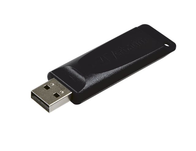 PEN DRIVE 32 GB SLIDER USB (98697) NERA