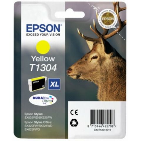 Epson T1304 - 10.1 ml - misura XL - giallo - originale - blister - cartuccia d'…