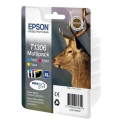 Epson T1306 Multipack - Confezione da 3 - 30.3 ml - XL - giallo, ciano, magenta…