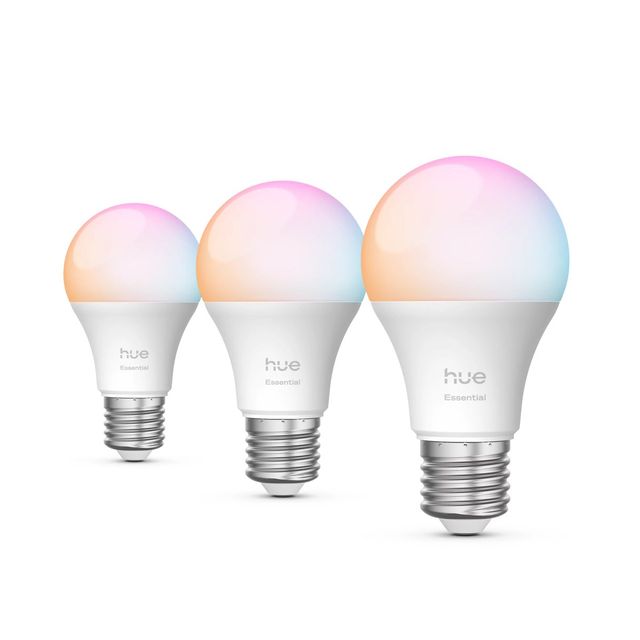 PHILIPS HUE 3 X LAMPADINA E27 ESSENTIAL 60W