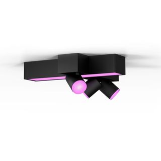 PHILIPS HUE LAMPADA PLAFONIERA CROSS NERO