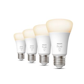 PHILIPS HUE WHITE 4 X LAMPADINE E27 9W