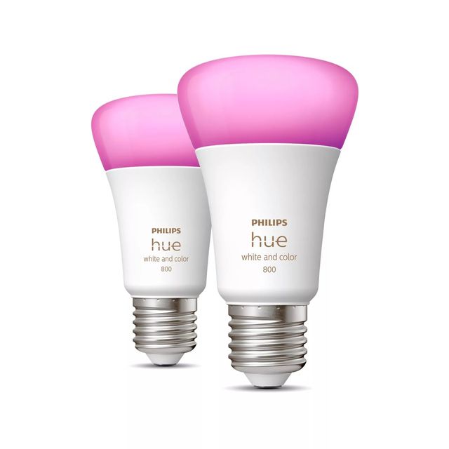 PHILIPS HUE WHITE COLOR AMBIANCEX2 LAMP 60W