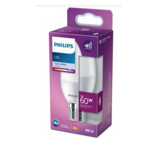 PHILIPS LED CANDELA/ OLIVA 60W E14 4000K