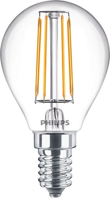 PHILIPS LED SFERA VETRO FILAM 40W E14 4000K
