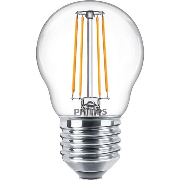 PHILIPS LED SFERA VETRO FILAM 40W E27 4000K